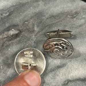Sterling silver Cuff links Margot de Taxco